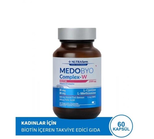 Nutrafarm Medobiocomplex-W 60 Kapsül - Nutrafarm