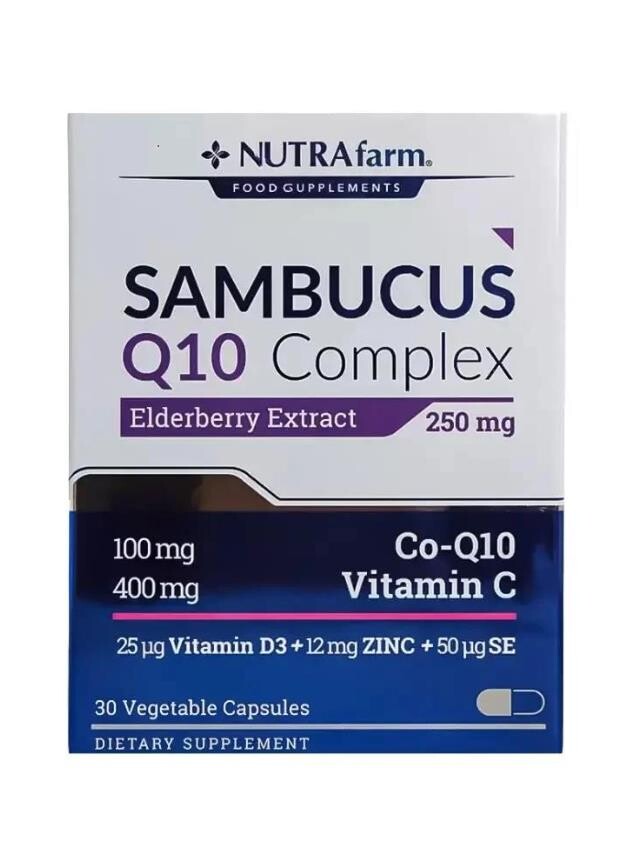 Nutrafarm Sambucus Q10 Complex 30 Kapsül - 1