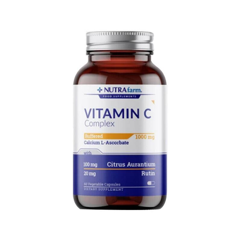 Nutrafarm Vitamin C Complex 1000mg 60 Kapsül - 1