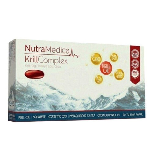 NutraMedica Krill Complex 30 Kapsül - Mensis Pharma