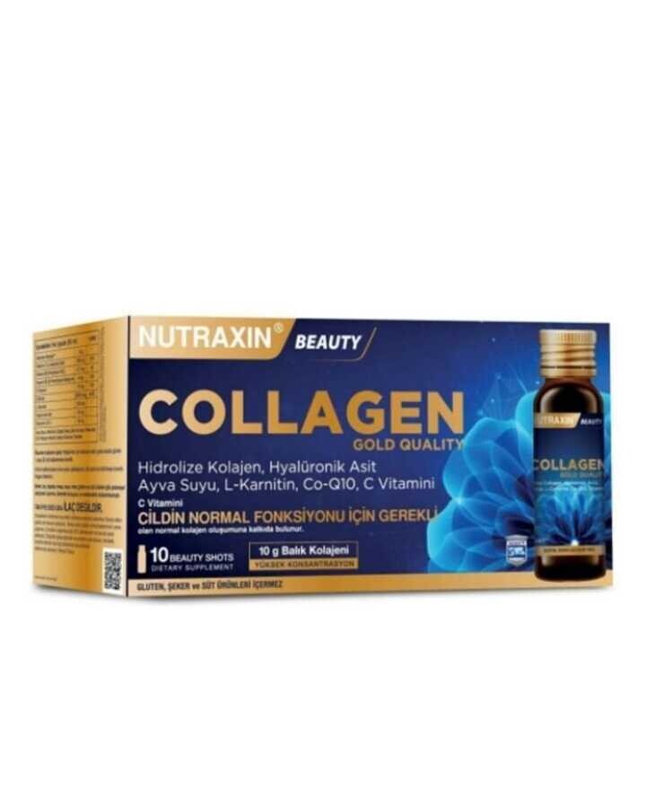 Nutraxin Beauty Gold Kolajen 10 x 50 ml - 1