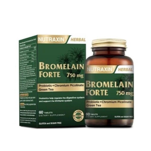 Nutraxin Bromelain Forte 60 Tablet - 1
