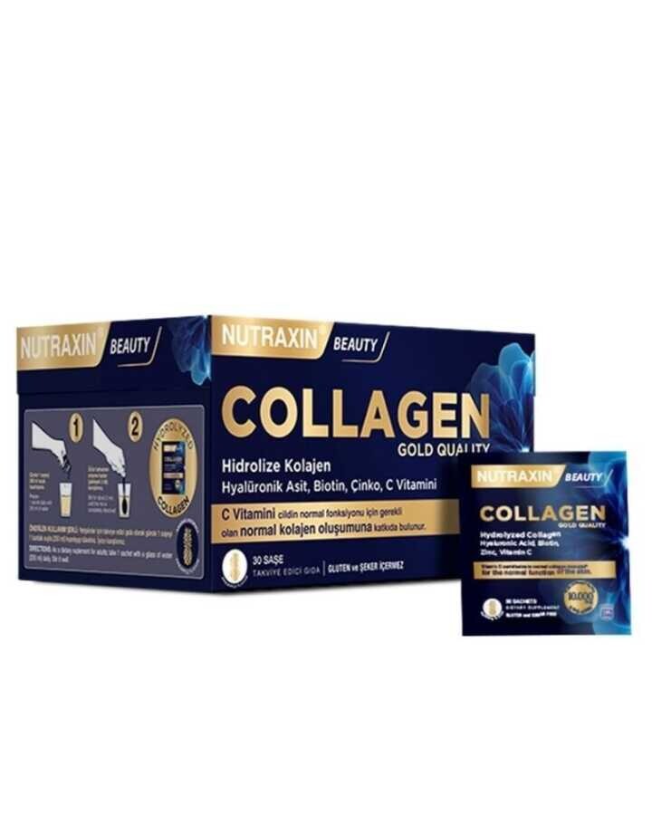 Nutraxin Collagen Gold Quality Hidrolize Kolajen 30 Saşe - 1
