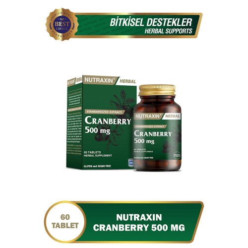 Nutraxin Cranberry 500 mg 60 Tablet - 2