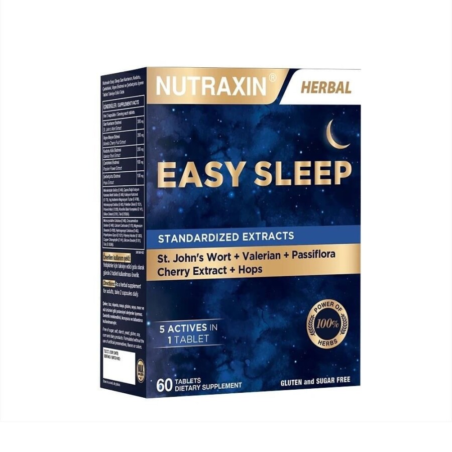 Nutraxin Easy Sleep 60 Tablet - 1