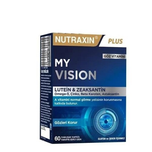 Nutraxin Plus My Vision 60 Kapsül - Nutraxin