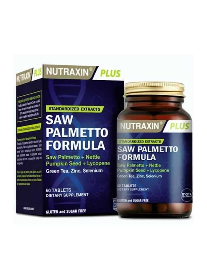 Nutraxin Plus Saw Palmetto Formula 60 Tablet - 1