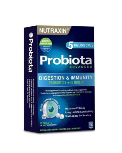 Nutraxin Probiota Advanced 60 Tablet - Nutraxin