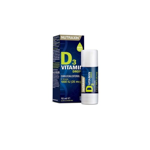 Nutraxin Vitamin D3 Damla Takviye Edici Gıda 10 ml - Nutraxin