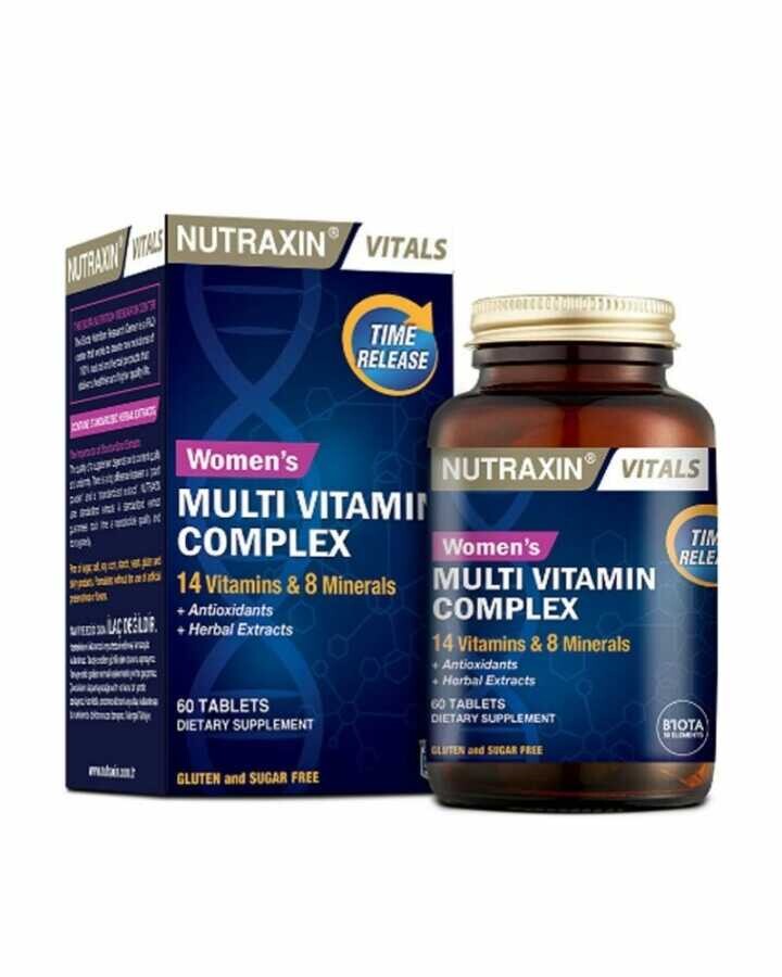 Nutraxin Womens Multi Vitamin Complex 60 Tablet - 1