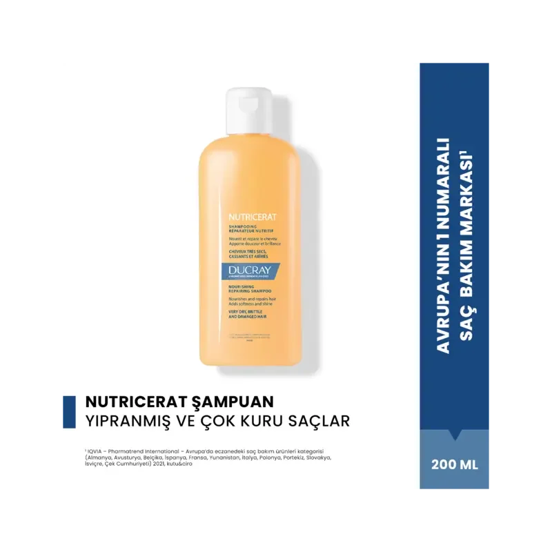 Nutricerat Kuru Ve Yıpranmış Saçlar İçin Şampuan 200ml - 3