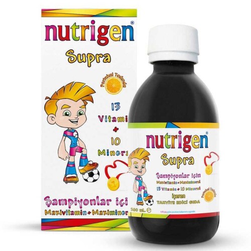 Nutrigen Supra Portakal Aromalı Şurup 200 ml 