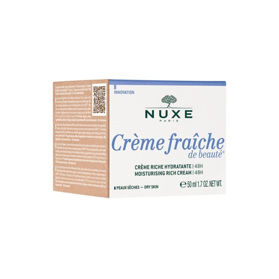 Nuxe Creme Fraiche 48h Nemlendirici Yoğun Bakım Kremi (Kuru Ciltler) - 1
