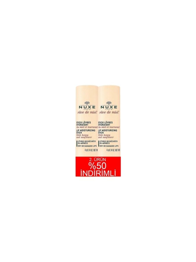 Nuxe Reve De Miel Lip Sticks 2x4 gr - 1