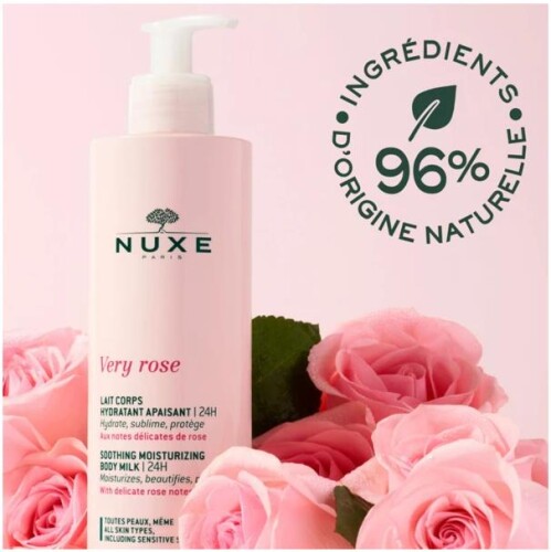 Nuxe Very Rose Soothing Moisturizing Body Milk 400 ml - 2