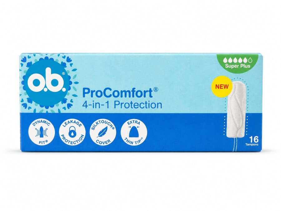 O.B Pro Comfort Super Plus 16 Tampon - 1
