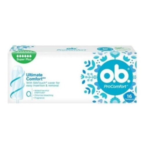 O.B Pro Comfort Super Plus 16 Tampon - O.b.