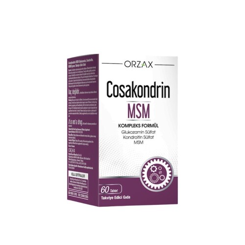 Ocean Cosakondrin MSM Takviye Edici Gıda 60 Tablet - Orzax