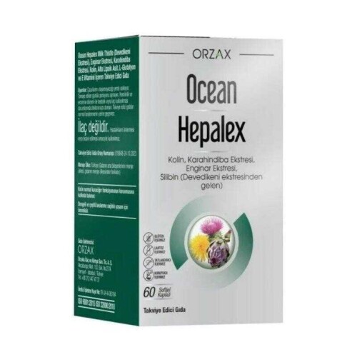 Ocean Hepalex 60 Yumuşak Kapsül - Orzax
