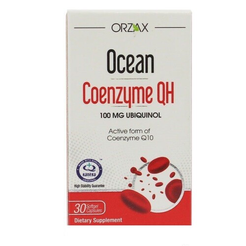 Ocean Koenzim QH Takviye Edici Gıda 30 Kapsül - Orzax