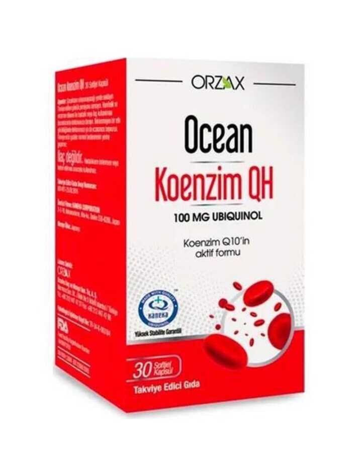 Ocean Koenzim QH Takviye Edici Gıda 30 Kapsül - 1