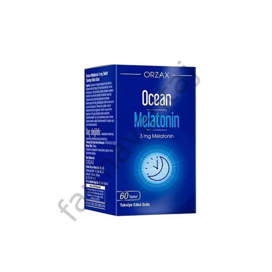 Ocean Melatonin Takviye Edici Gıda 3mg 60 Tablet - 1