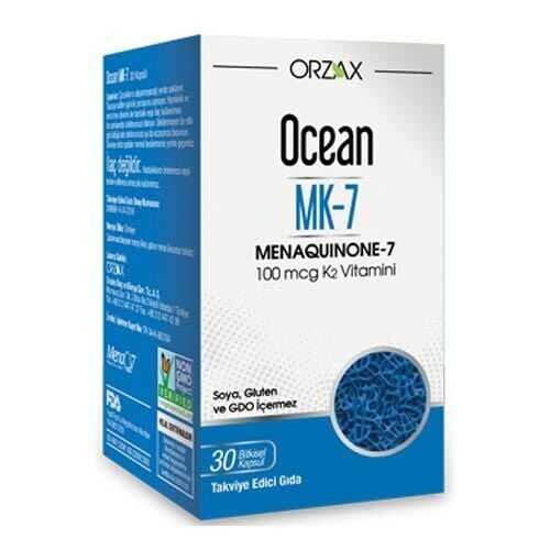 Ocean Menaquinone-7 Takviye Edici Gıda 30 Kapsül 