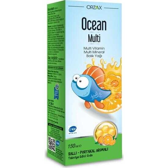 Ocean Multi Şurup 150 ml - Ballı Portakallı - 1