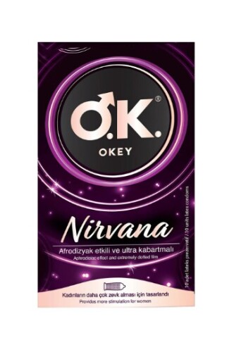 Okey Nirvana 10 Adet Prezervatif - Okey