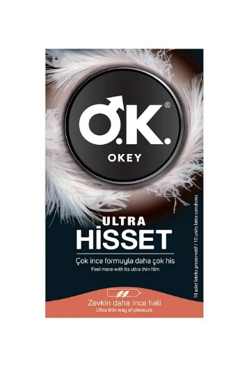 Okey Ultra Hisset Prezervatif 10 adet - 1