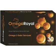 Omega Royal Havyar Yağı İçeren Takviye Edici Gıda 30 Yumuşak Kapsül - 1