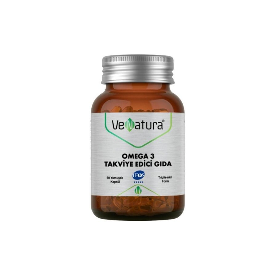Omega3 Takviye Edici Gıda 60 Yumuşak Kapsül - 1