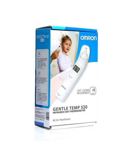 Omron Hafızalı Kızıl Ötesi Kulaktan Ateş Ölçer 520 Gentle Temp - Omron