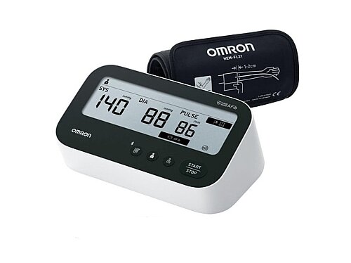 Omron M4 Connect AFib HEM-7196T1FLE Dijital Koldan Ölçer Hafızalı Tansiyon Aleti - Omron
