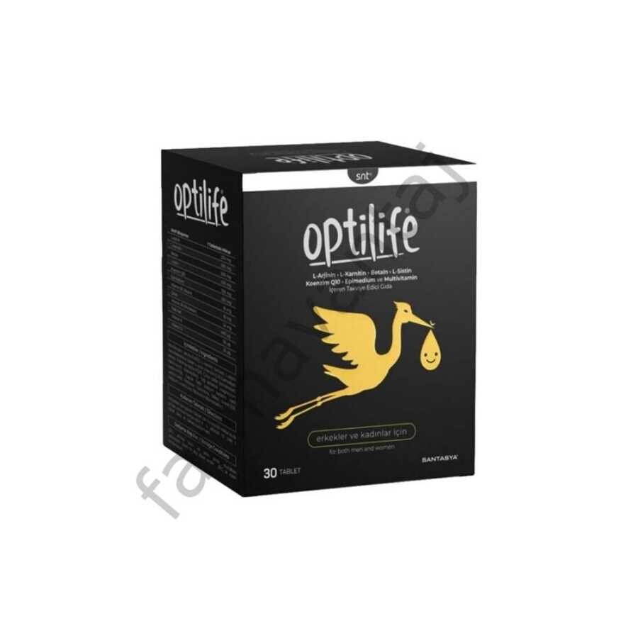 Optilife Multivitamin ve Multimineral İçeren Takviye Edici Gıda (Erkek&Kadın) 30 Tablet - 1