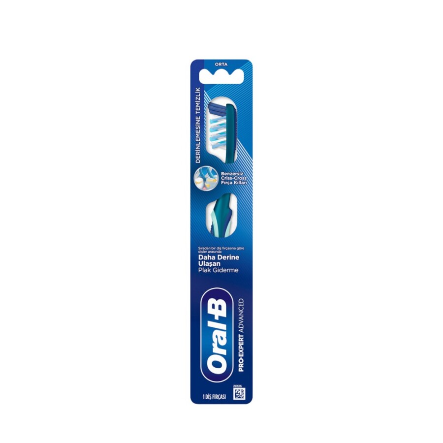 Oral-B Pro Expert Advanced Derinlemesine Temizlik Orta Sertlik Diş Fırçası - 1