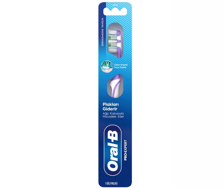 Oral-B Pro-Expert Derinlemesine Temizlik Diş Fırçası Orta - 1