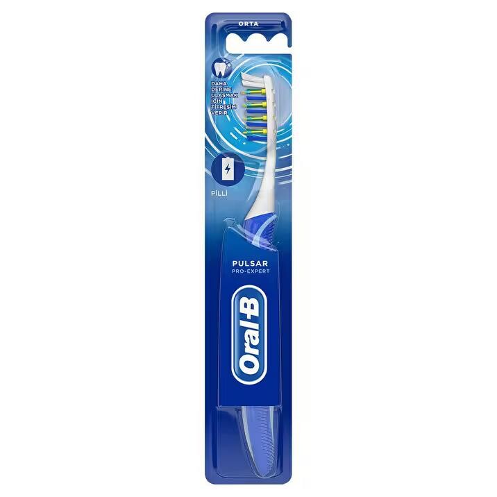 Oral-B Pro-Expert Pulsar Orta Titreşimli Diş Fırçası - 1