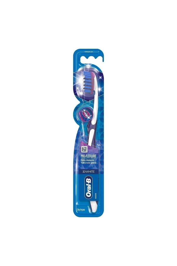 Oral-B Pro-Flex 3DWhite Luxe Manuel Diş Fırçası - 1
