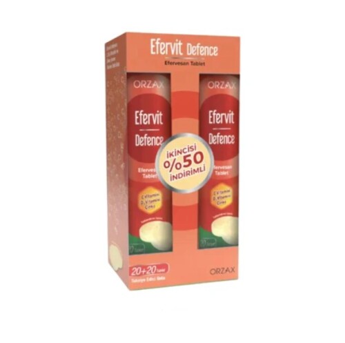 Orzax Efervit Defence 20 Efervesan Tablet - Orzax