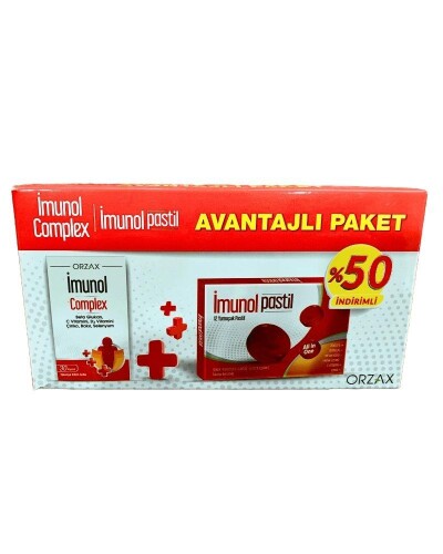 Orzax İmunol Complex + İmunol Pastil Avantajlı Paket - Orzax