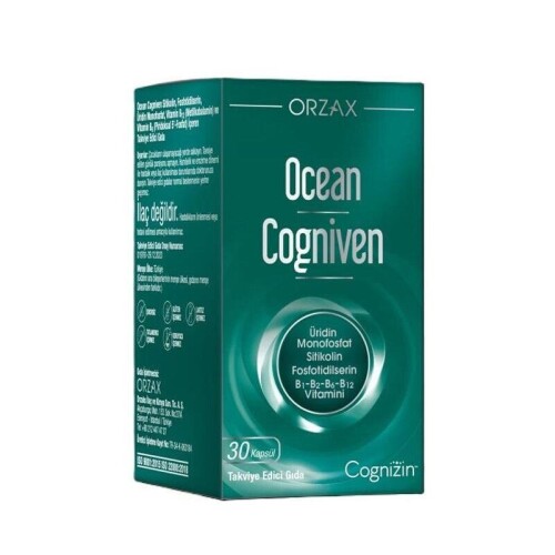 Orzax Ocean Cogniven 30 Kapsül - Orzax