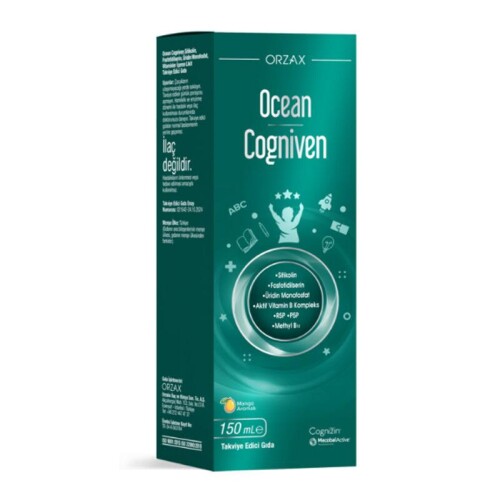 Orzax Ocean Cogniven Mango Aromalı Takviye Edici Gıda 150 ml - Orzax