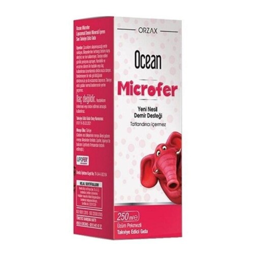Orzax Ocean Microfer Şurup 250 ML - Orzax