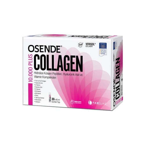 Osende Collagen 10.000 Plus Kolajen Tropikal Meyve Ve Limon Aromalı Takviye Edici Gıda 30X40ml - Tab İlaç