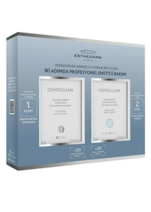 Osmoclean Gentle Deep Pore Cleanser 75ml + Lightening Buffing Mask 75 Ml Kofre - 1