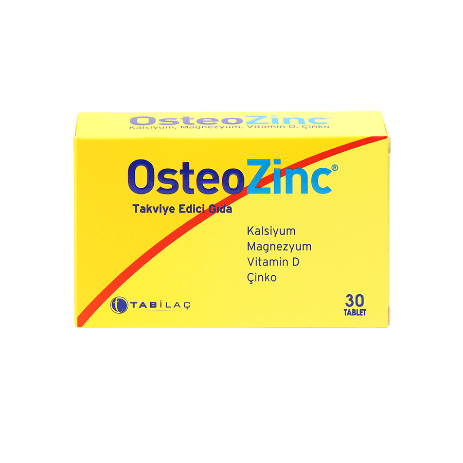 Osteozinc Takviye Edici Gıda 30 Tablet - 1