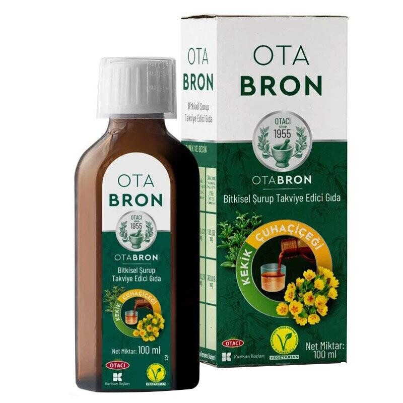 Otabron Bitkisel Şurup Takviye Edici Gıda 100 Ml Şişe - 1