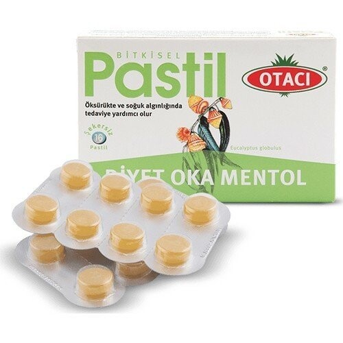 Otacı Bitkisel Diyet Oka Mentol 16 Pastil - Otacı