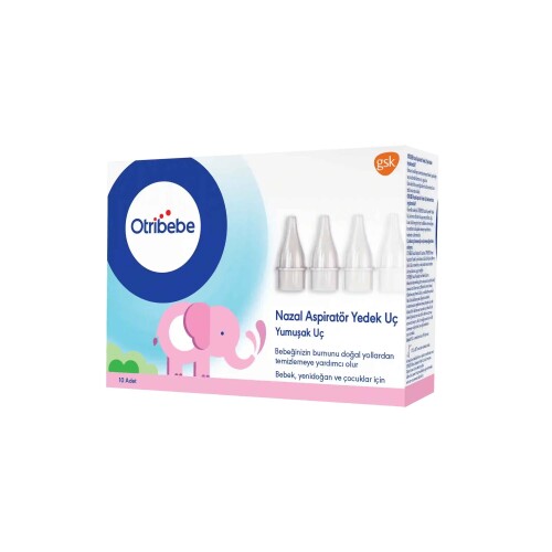 Otribebe Nazal Aspiratör Yedek Ucu 10'lu - Glaxosmithkline